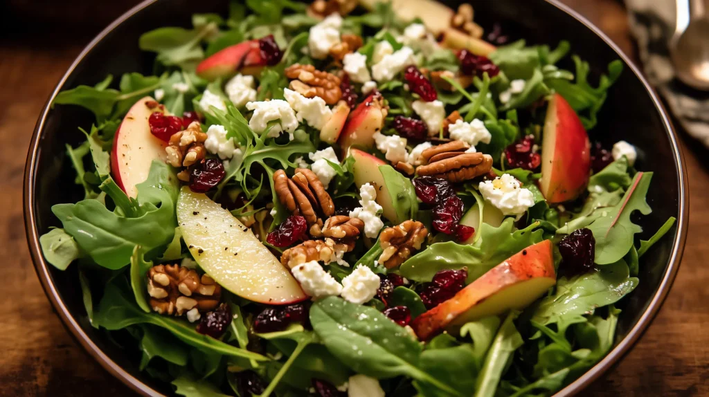 Honeycrisp Apple and Feta Salad