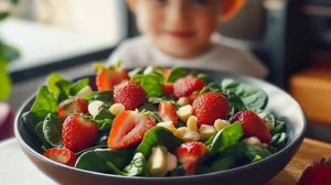 Strawberry Spinach Salad