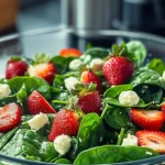 Strawberry Spinach Salad Recipe A Healthy,