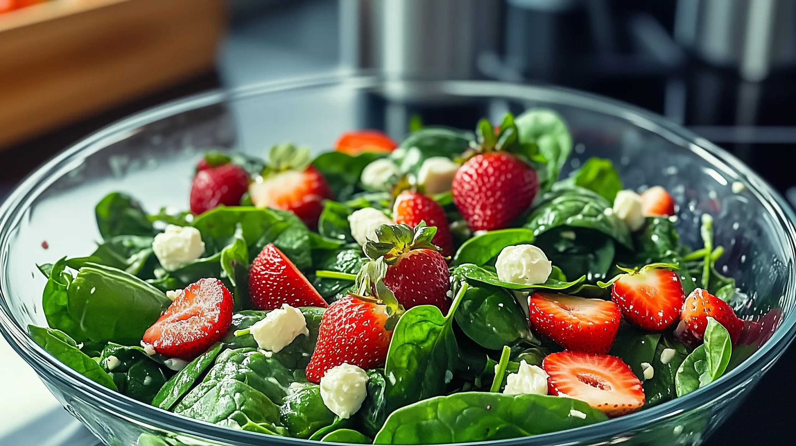 Strawberry Spinach Salad Recipe A Healthy,