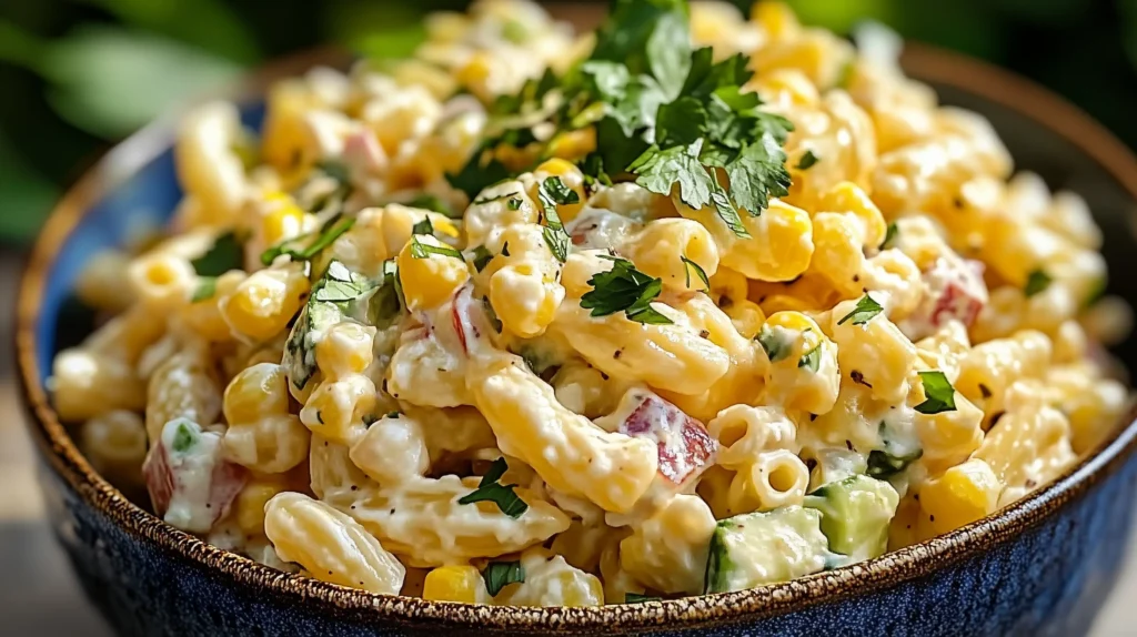 Street Corn Pasta Salad Recipe