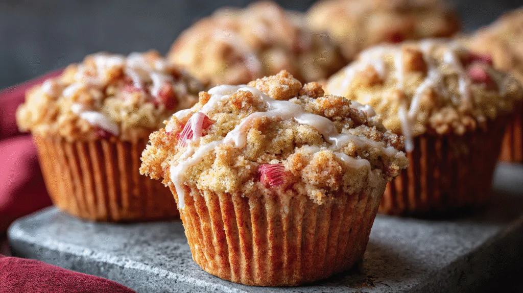 Rhubarb Muffins
