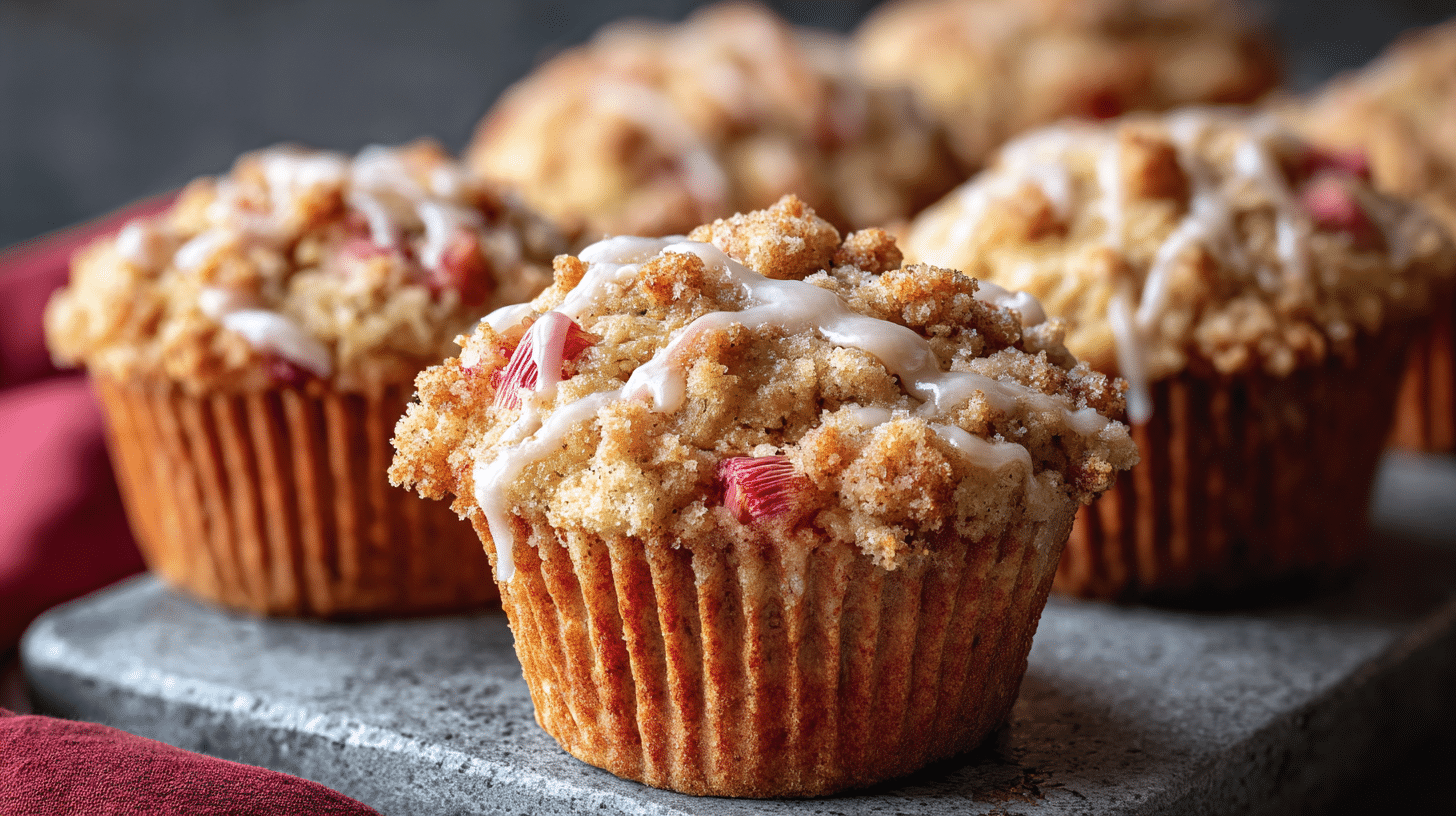 Rhubarb Muffins