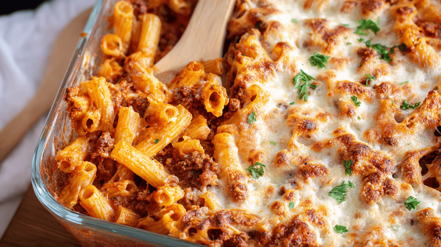 Baked Ziti Recipe No Meat