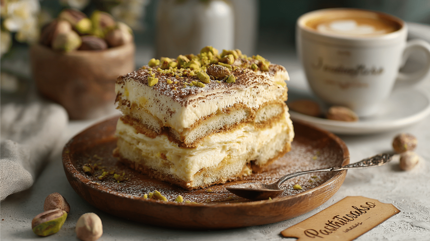 Best pistachio tiramisu