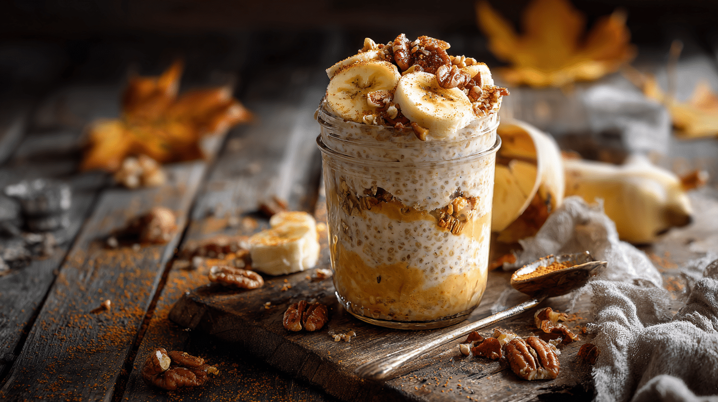 pumpkin pie overnight oats