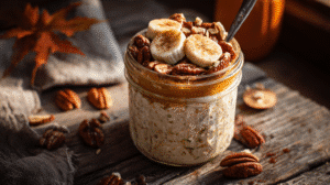 pumpkin pie overnight oats