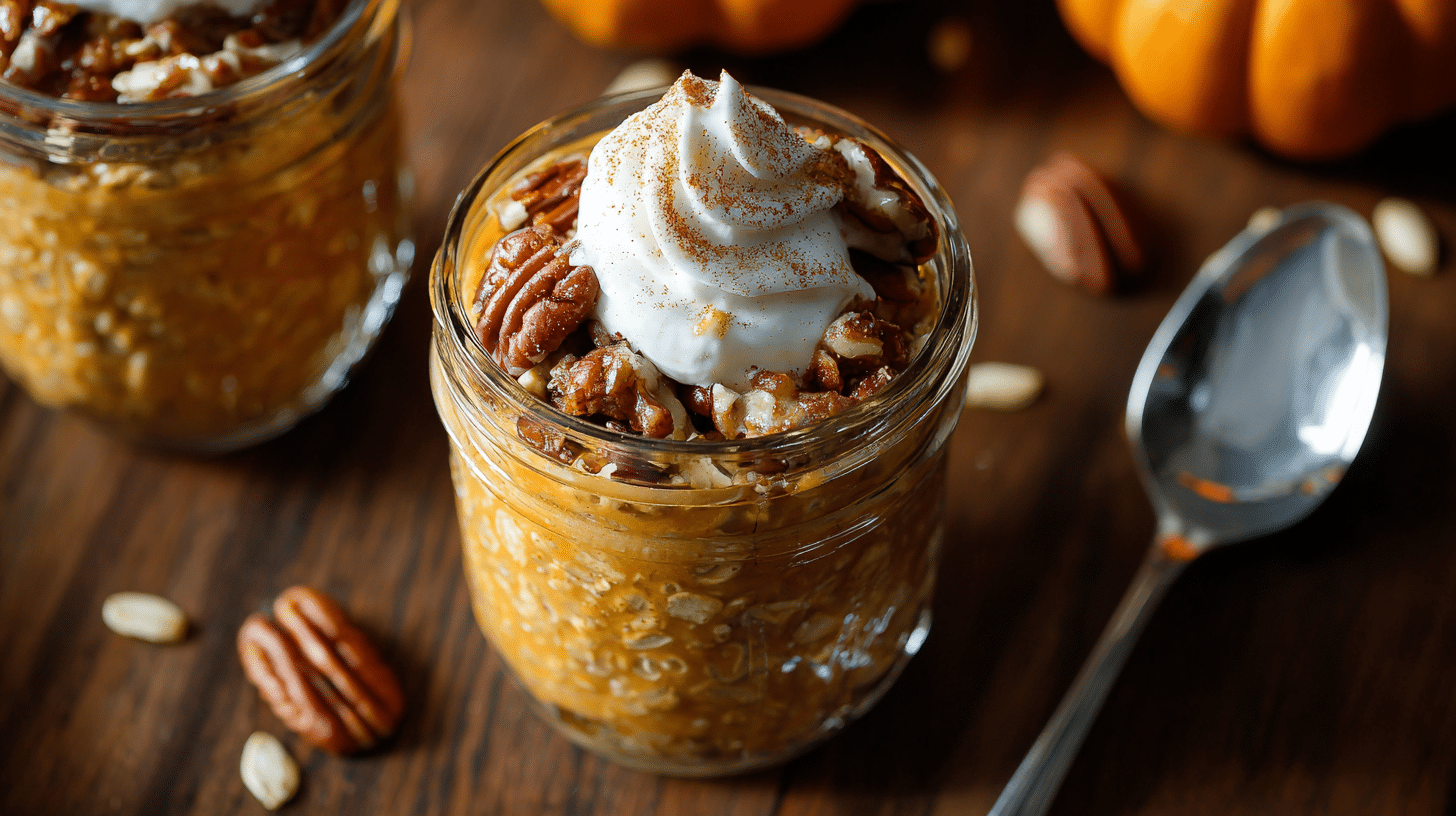 Pumpkin Pie Overnight Oats