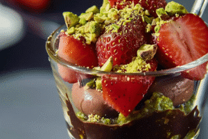 How to make Dubai chocolate strawberries