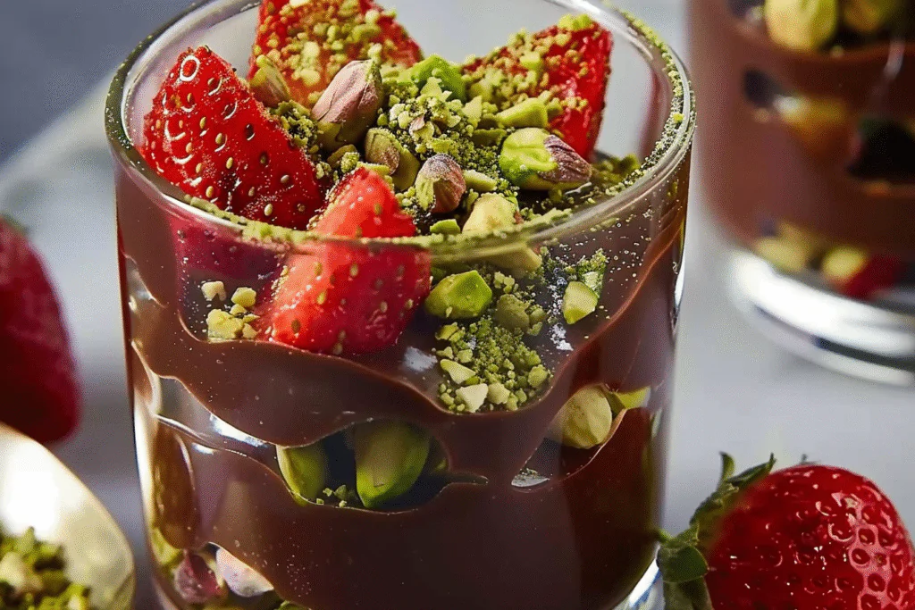How to make Dubai chocolate strawberries