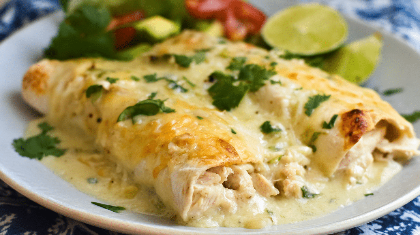 white chicken enchilada recipe