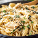 Garlic Parmesan Chicken Pasta