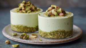 pistachio cream dessert-2