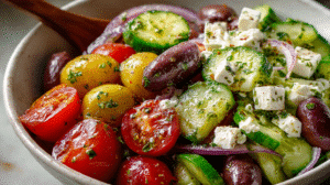 Mediterranean Salad Recipe – Fresh, Flavorful & Healthy
