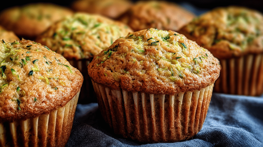 Banana Zucchini Bread Muffins Recipe