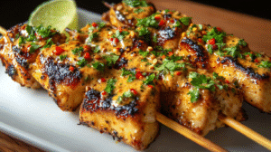 Bang Bang Chicken Skewers Recipe