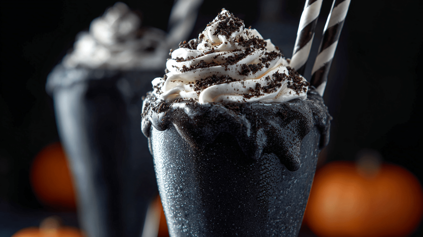 Black Milkshake Recipe