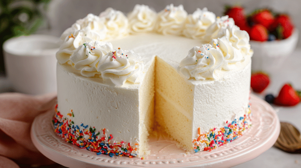 Classic White Cake Recipe
