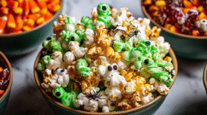 Halloween popcorn recipes