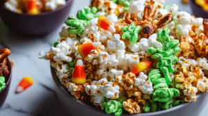 Halloween popcorn recipes