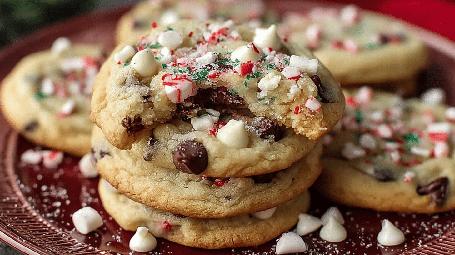 Quick Winter Wonderland Chocolate Chip Cookies