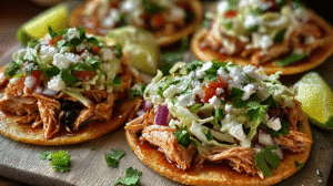 Rotisserie Chicken Tostadas Recipe