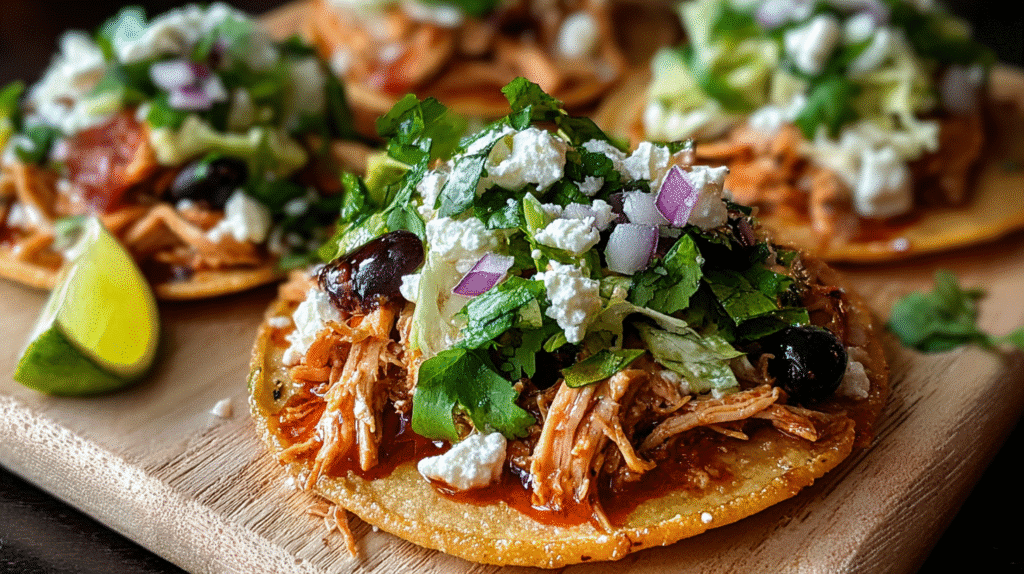 Rotisserie Chicken Tostadas Recipe