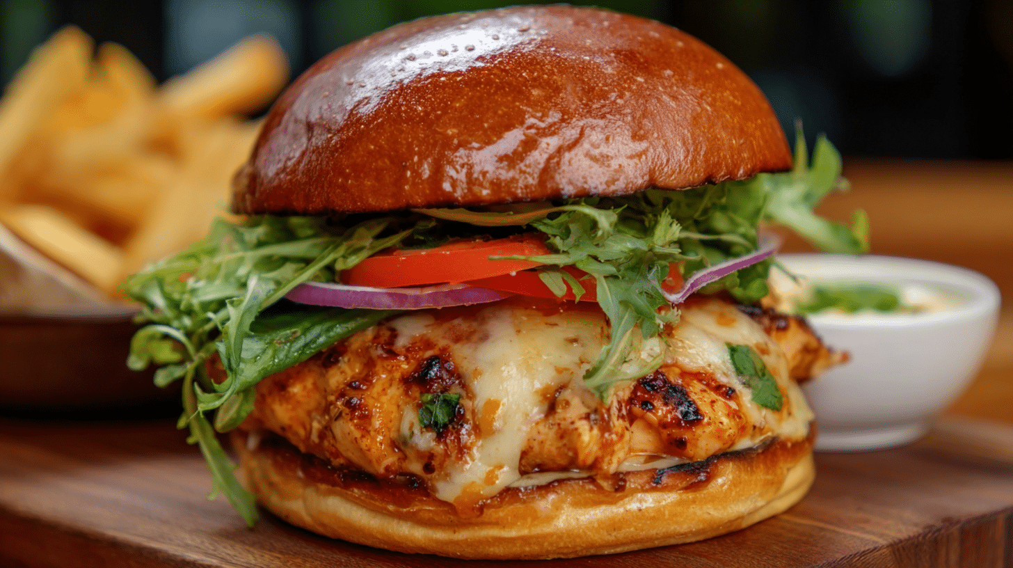 Spicy Chipotle Chicken Burger