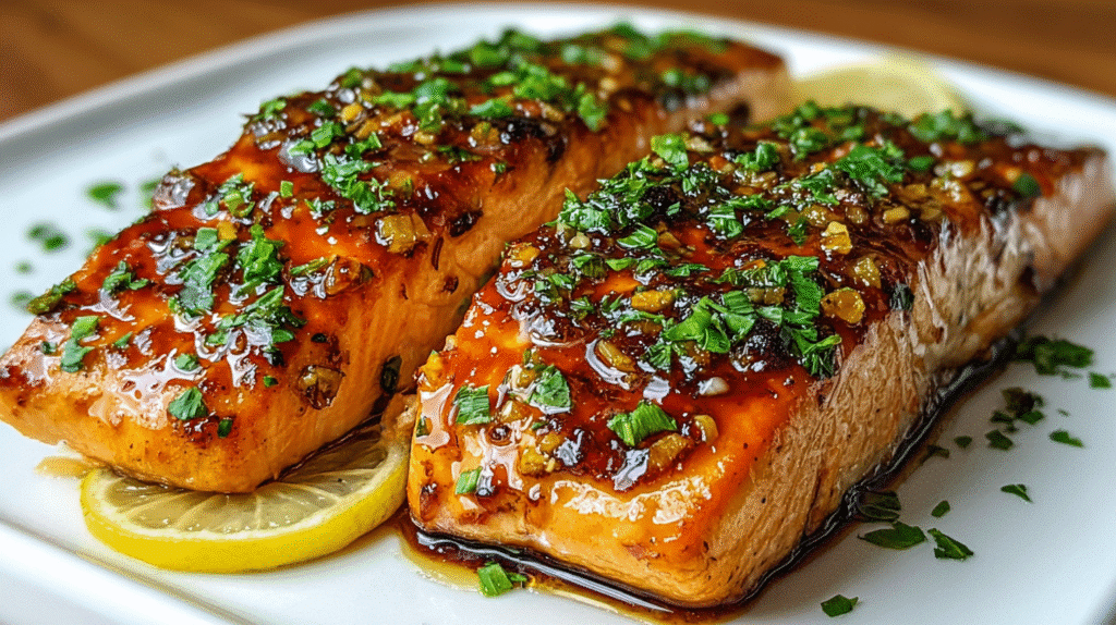 air-fryer-honey-garlic-salmon
