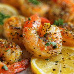 Baked Butter Lemon Shrimp Recipe