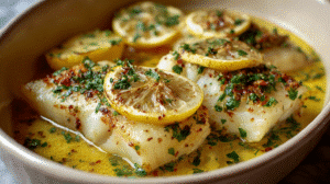  Baked Cod with Lemon and Garlic Recipe