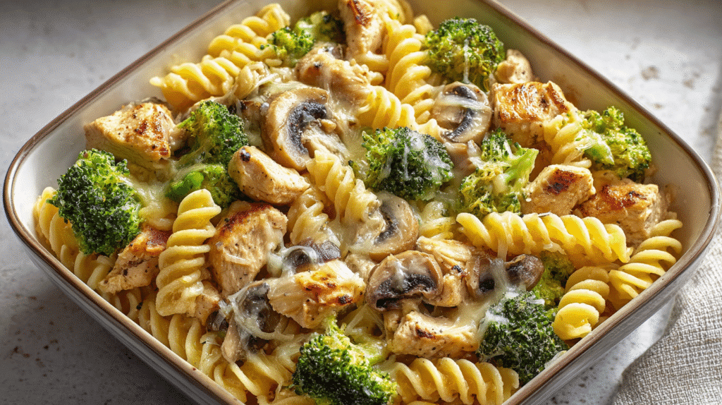 Baked Rotini with Chicken recipes