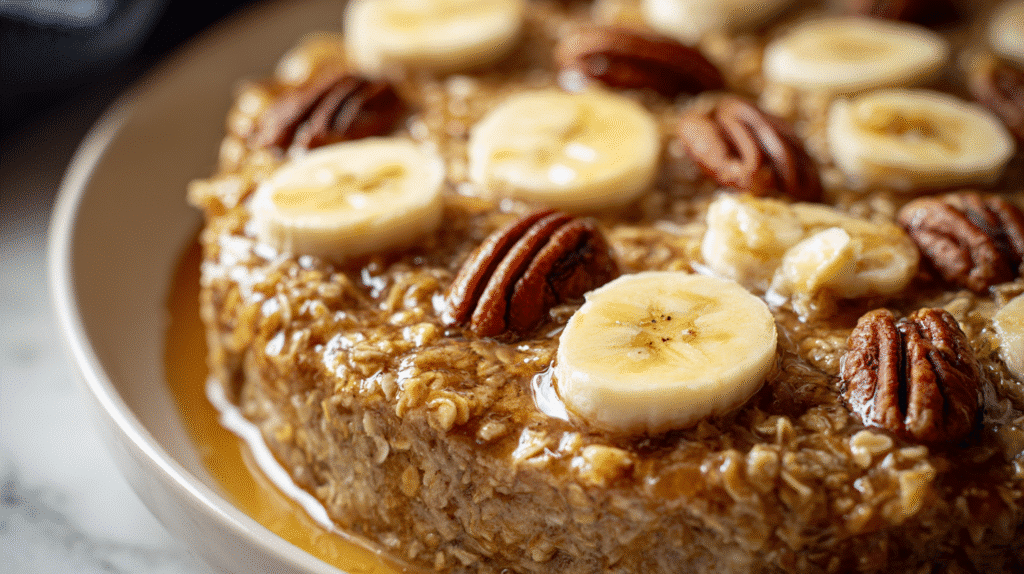 Banana Nut Baked Oatmeal Recipe