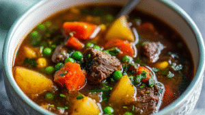 Beef Vegetable Soup Recip