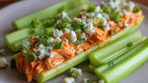 Buffalo Chicken Celery Sticks Recipe