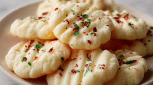 Buttery Whipped Shortbread Cookies Recipe