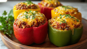Classic Stuffed Bell Peppers Recipe – A Timeless Comfort Dish