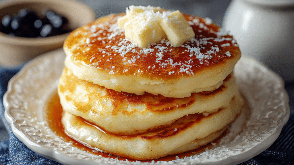 Coconut Cream Pancakes Recipe