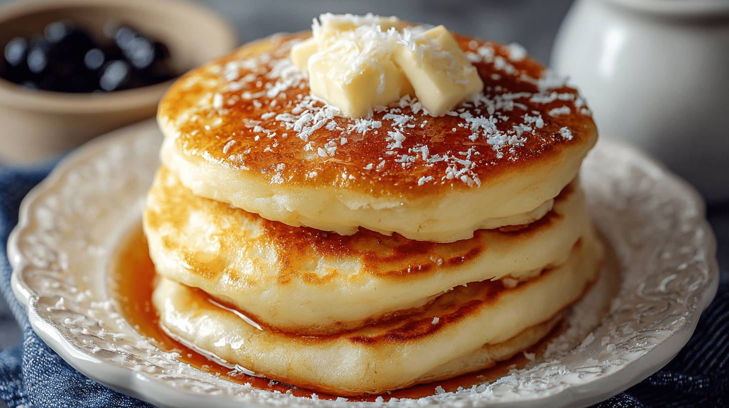 Coconut Cream Pancakes Recipe