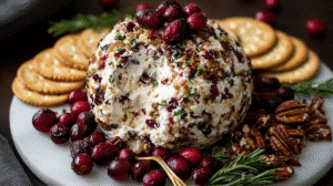 Cranberry Pecan Cheese Ball Recipe