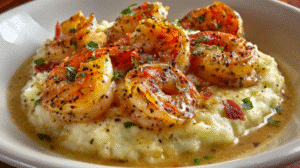 Enjoy Creamy Garlic Shrimp Over Mashed Potatoes, a rich, buttery seafood dinner that’s quick, easy, and perfect for weeknights or special occasions.