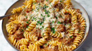 Creamy Ground Beef Pasta Recipe
