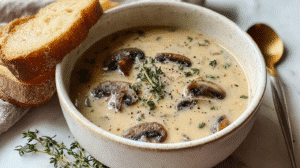 Creamy Mushroom Soup Recipe