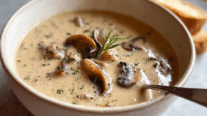 Creamy Mushroom Soup Recipe