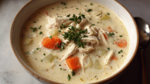 Best Creamy Rotisserie Chicken Soup Recipe – Easy Homemade Comfort Food