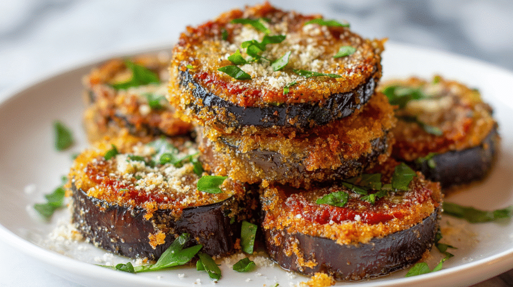 Crispy Baked Italian Eggplant Recipe