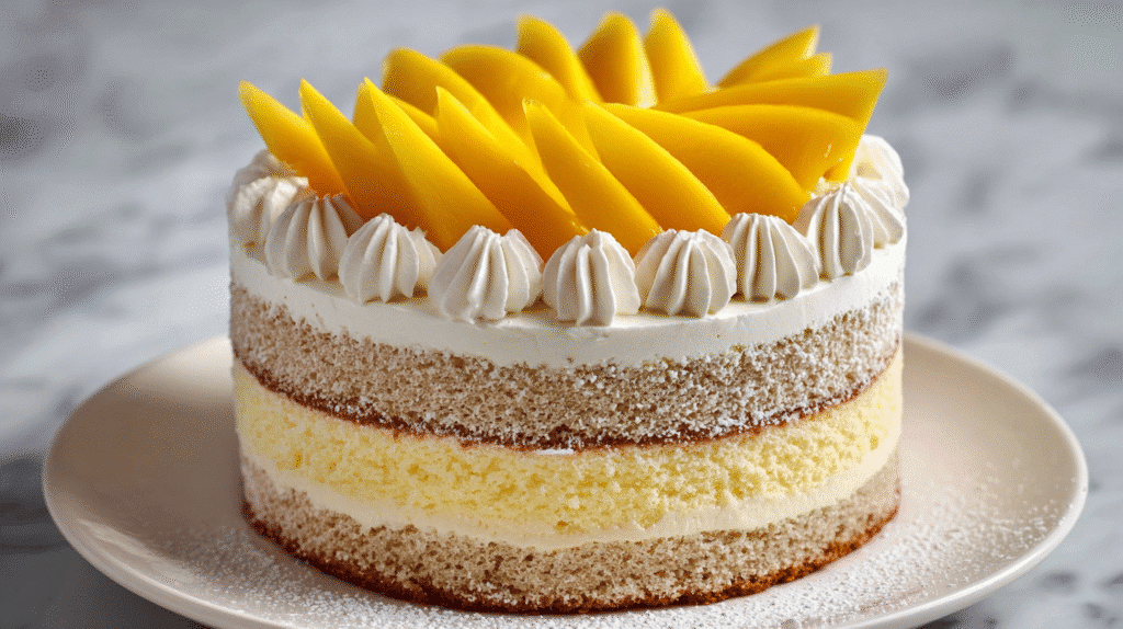 Decadent Peach Cake with Creamy Vanilla Glaze Recipe