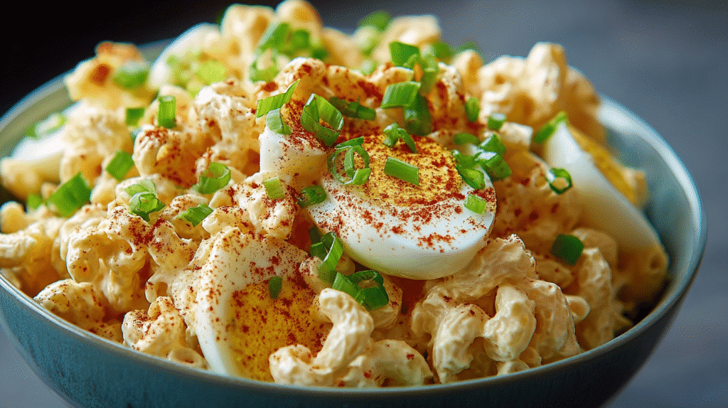 Deviled Egg Macaroni Salad Recipe