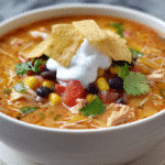 Easy Chicken Taco Soup Recipe