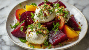 Easy Roasted Beet and Burrata Salad Recipe